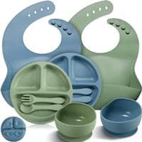Infant/Toddler Feeding Essentials (Dinnerware & Bibs)